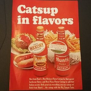 1965 Hunt's Catsup Ketchup ad